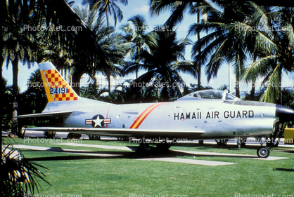 Hawaii Air Guard, F-86D Sabre Dog, 24191