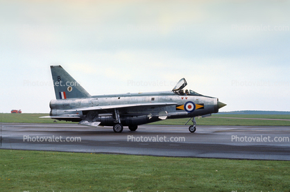 XS-918, English Electric (BAC) Lightning, RAF