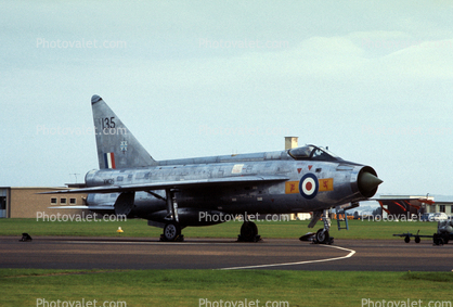 XM135, English Electric (BAC) Lightning, XM-135, RAF