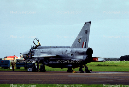 XS-932, English Electric (BAC) Lightning, RAF