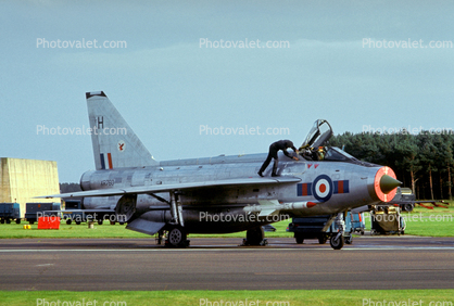 XR760, English Electric (BAC) Lightning, XR-760, RAF