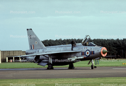 XS938, English Electric (BAC) Lightning, RAF, XS-938