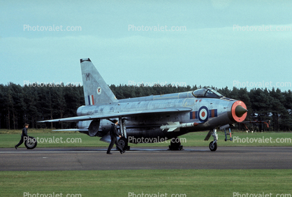XR754, English Electric (BAC) Lightning, RAF, XR-754