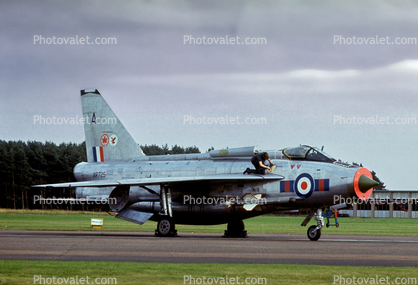 XR752, English Electric (BAC) Lightning, RAF, XR-752