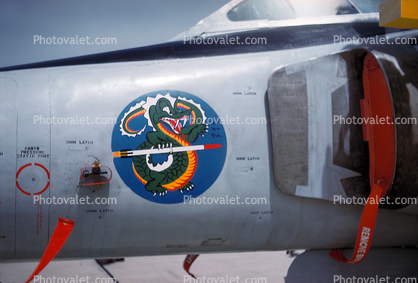 Dragon Noseart, Convair F-102 Delta Dagger, Shield, insignia, emblem, USAF, United States Air Force