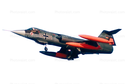 EA+101, German Air Force, Lockheed F-104 Starfighter, photo-object, object, cut-out, cutout, Luftwaffe