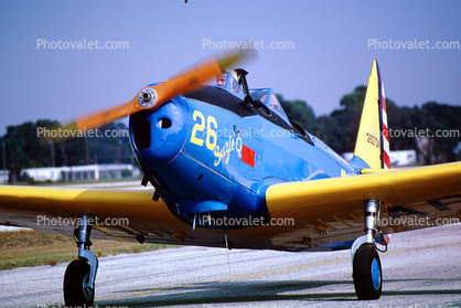 Fairchild P-19 Cornell, SuzieQ, aircraft, monoplane primary trainer, 26, airplane
