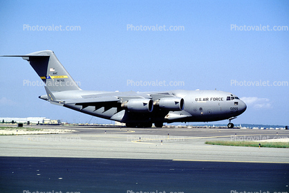 90265, 0265, McDonnell Douglas C-17 Globemaster, Quansett, Rhode Island, Charleton