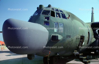 0126, 87-0126, Nose Radar, Lockheed MC-130H Hercules, USAF