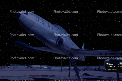 T-33 Shooting Star in the Night, USAF