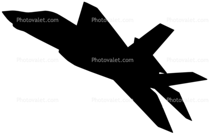 Lockheed Martin F-35 Silhouette, logo, shape