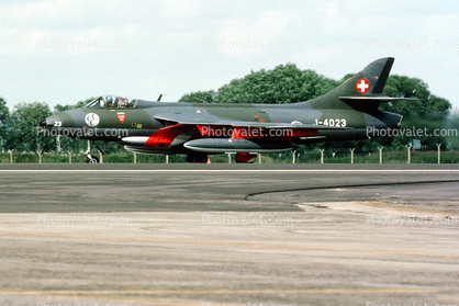 J-4023, Hawker Hunter, Swiss Air Force