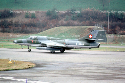 J-4203, 203, Hawker Hunter, Swiss Air Force