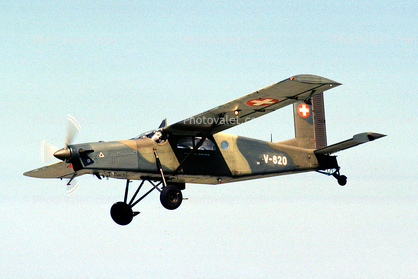 V-620 Pilatus PC-6/B2-H2M-1 Turbo Porter, Swiss Air Force, flight, flying, airborne, PC6, PC-6