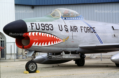FU993, F-86D Sabre Dog, Mobile, Alabama