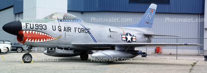 FU-993, F-86D Sabre Dog, Mobile, Alabama, USAF