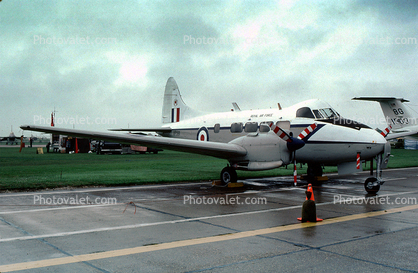 VP881, RAF, Royal Air Force, De Havilland Devon, (DH-104)