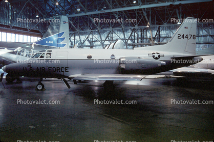 24478, Saberliner, USAF, Hangar