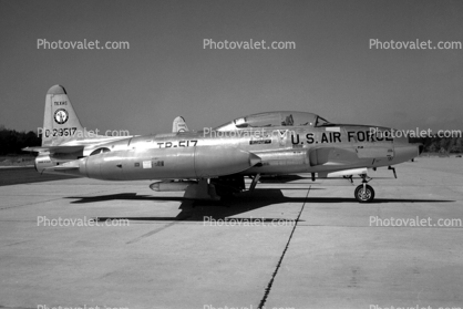 TR-517, 0-29517, Texas Air National Guard, ANG, T-33 Shooting Star, USAF, 1950s