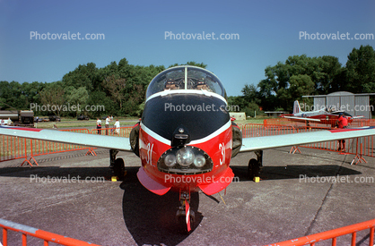 31, Hunting (BAC) T-10 Jet Provost, head-on