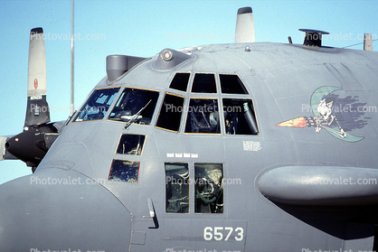 6573, AC-130U Spooky, AC-130H Spectre, 69-6573, Gunship, "Heavy Metal", Attack Aircraft