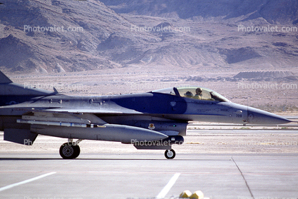 90728, WA, Lockheed F-16 Fighting Falcon, Nellis Air Force Base