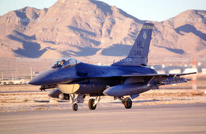 88418, Lockheed F-16 Fighting Falcon, Nellis Air Force Base