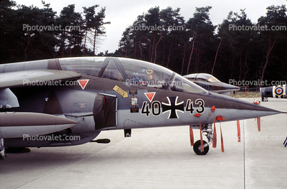 40+43, Dassault-Dornier Alpha Jet A, Luftwaffe, German Air Force