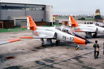 79-23, Spanish Air Force, Trainer Aircraft, jet, CASA C-101 Aviojet