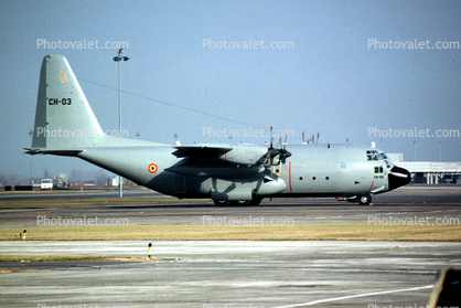 CH-03, Lockheed C-130H Hercules, Belgian Air Force