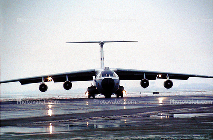 50230, MAC, Lockheed C-141 StarLifter, head-on, milestone of flight