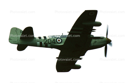 Fairey Firefly AS-6 Aircraft photo-object, Royal Navy, cut-out