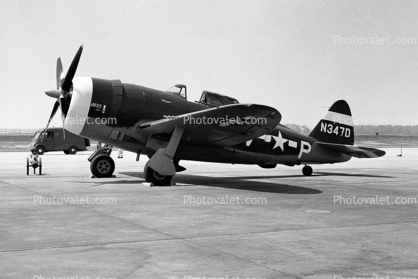 N347D, Republic P-47 Thunderbolt, 1950s