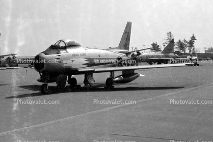 F-86E Sabre, 1950s