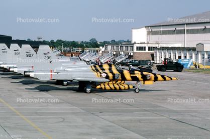 208, Northrop F-5A Tiger, Royal Norwegian Air Force, Norway, 907, 908, 902