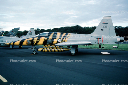 208, Northrop F-5A Freedom Fighter, Royal Norwegian Air Force
