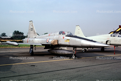 133, Northrop F-5A Freedom Fighter, Royal Norwegian Air Force