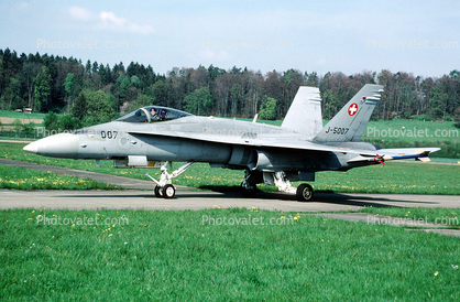Swiss Air Force, F-18 Hornet, J-5007