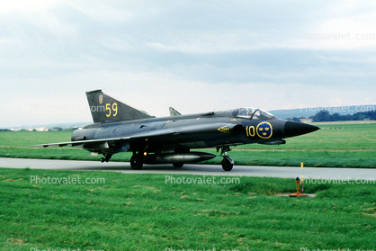 59, Saab 35 Draken, Swedish Air Force, Sweden