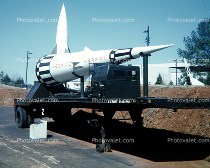 Missile display, Huntsville, Alabama