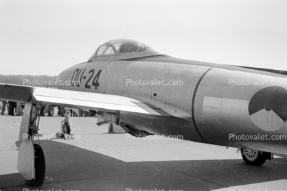 DU-24, F-84G Thunderjet K-171, Royal Netherlands Air Force, 1950s