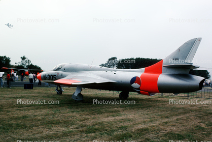 N-305, Hawker Hunter T7, Jet Fighter, Royal Netherlands Air Force, Dutch
