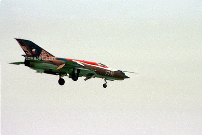7711, MiG-21, Jet Fighter, Slovakia Air Force