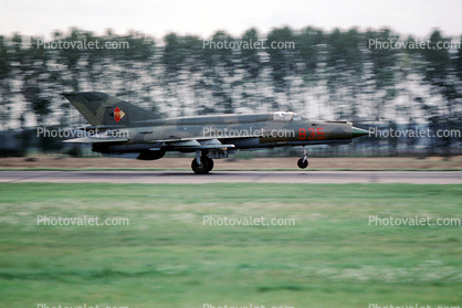 835, MiG-21, East German Air Force, Air Forces of the National People's Army