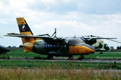 0731, LET L-410UVP Turbolet, Czech Air Force, twin-engine short-range transport aircraft, turboprop