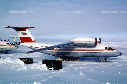 RA-74004, Russian Aircraft, Antonov An-74, April 1995, milestone of flight