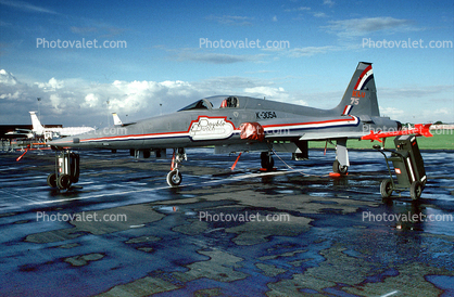Canadair NF-5A Freedom Fighter, KLU 75, Double Dutch, Jet Fighter, Missile