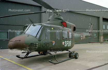 H2-36, Agusta Bell 412EP, 15 Brg, Slovanian Air Force, SFOR, 36