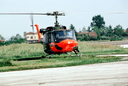 46, Bell UH-1 Huey, head-on