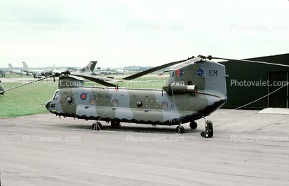 ZA717, RAF, Boeing CH-47C Chinook, RAF